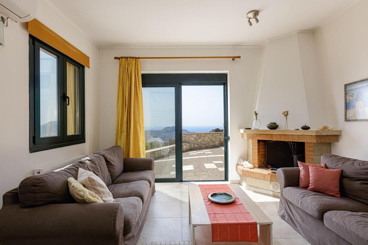 Villa Alonaki Sellia  ภายนอก รูปภาพ