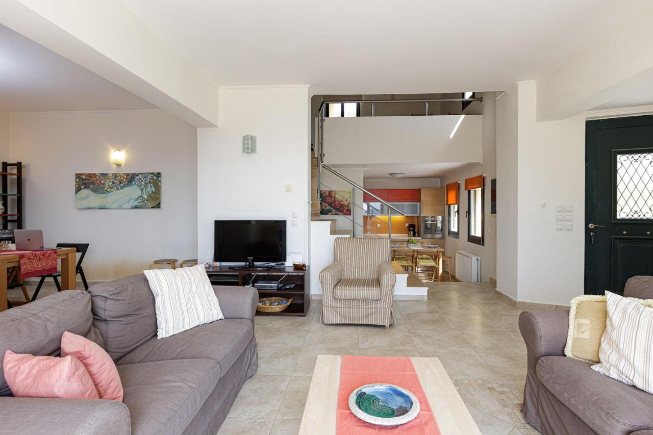 Villa Alonaki Sellia  ภายนอก รูปภาพ